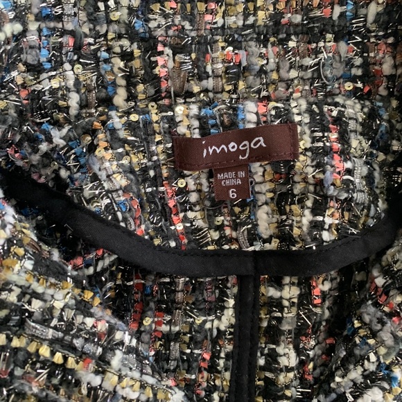 Girls Imoga tweed suit (size 6) - Picture 3 of 8